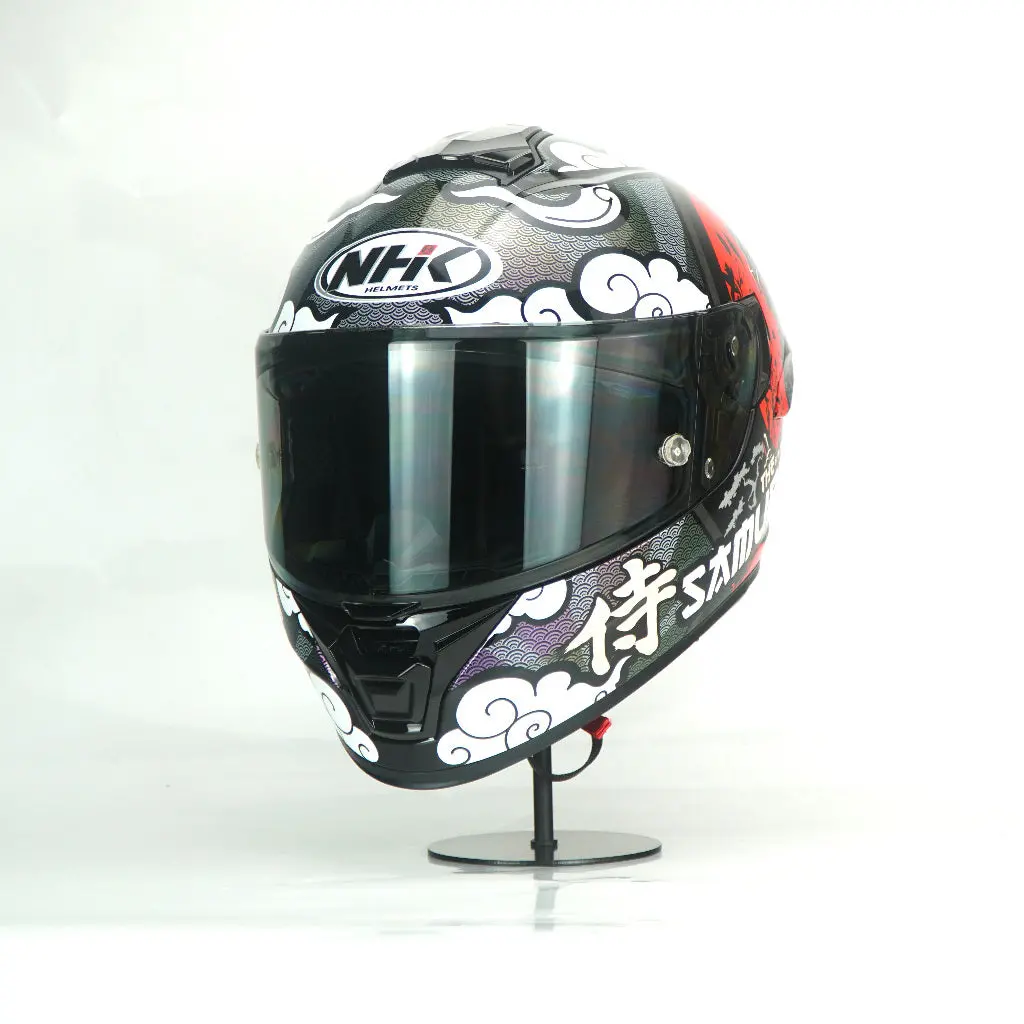 Nhk Helmet K5r Sv Samurai Assassin (Black Glossy) 1