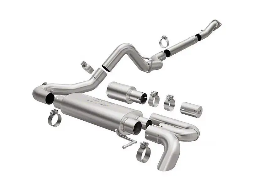 Overland Series Cat-Back Exhaust System 2.3L Ford Bronco | Magnaflow 1