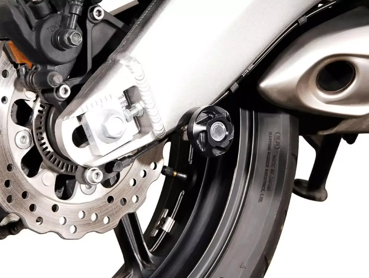 Sw Motech Slider Set (Rear Axle Black) Fits For Kawasaki Versys 650 ('10-'14) 1