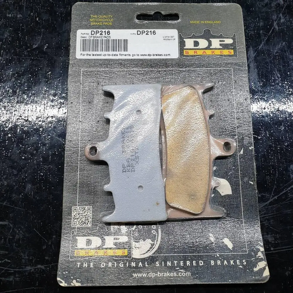 Dp Brake Pads Fits For Kawasaki Zx-6R, Zc-9R, Vn1500, Vn1600, Suzuki Gsx1400, Hayabusa 1300 (Dp216) 1