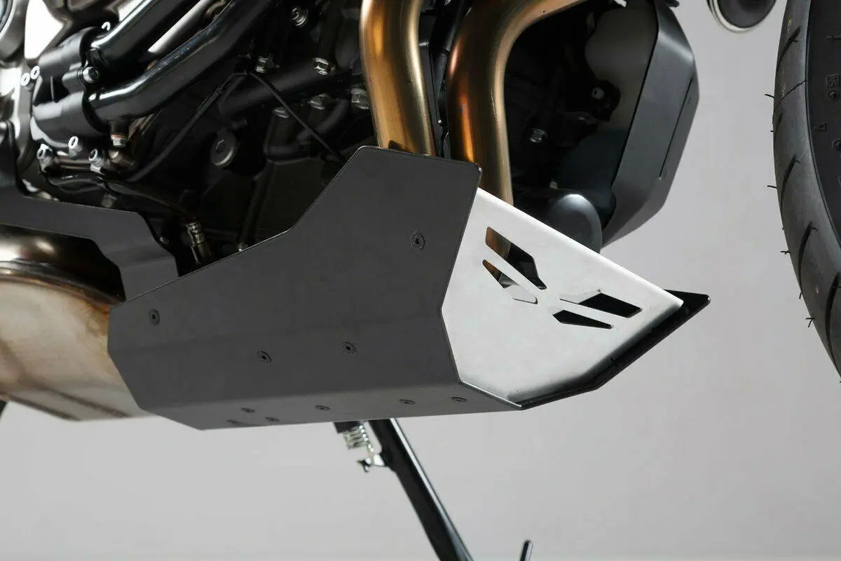 Sw Motech Engine Guard (Black / Silver) Fits For Yamaha Mt-07 ('14-) / Tracer ('16-) / Xsr700 ('16-) 1