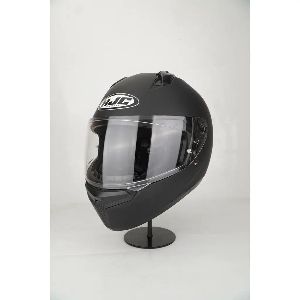 Hjc Helmet C10 (Solid Semi Flat Black) 1