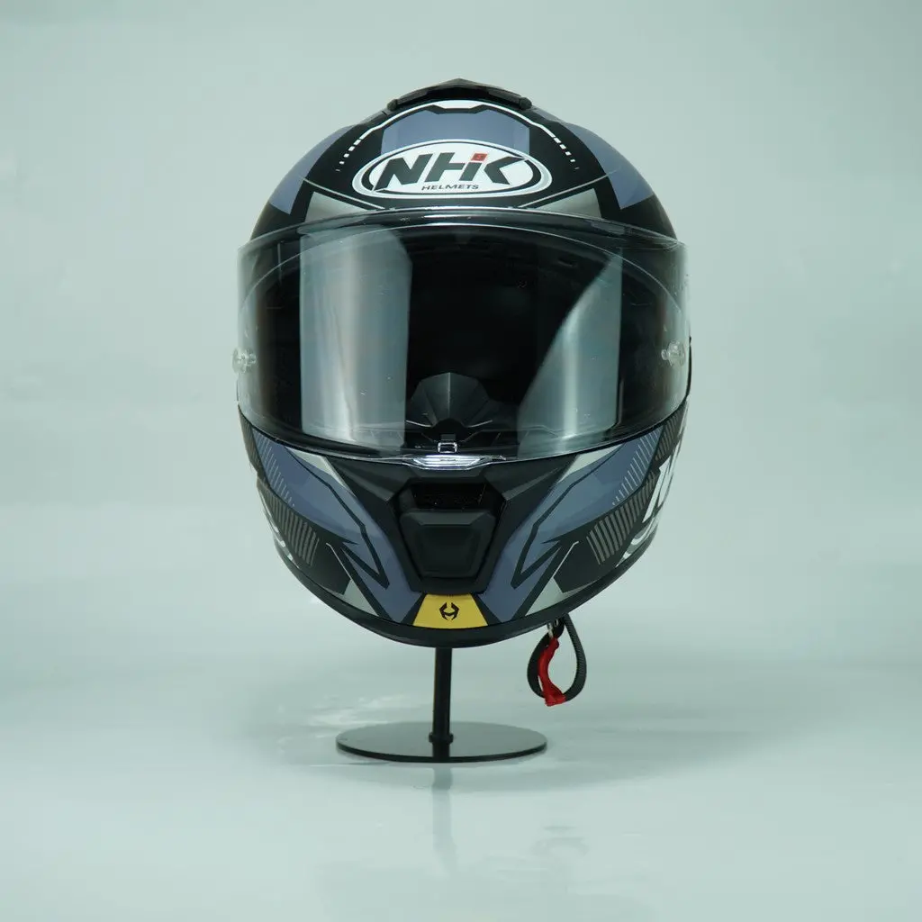 Nhk Helmet K5r Sv Speed Lite (Black/Gray Silver Matt) 1