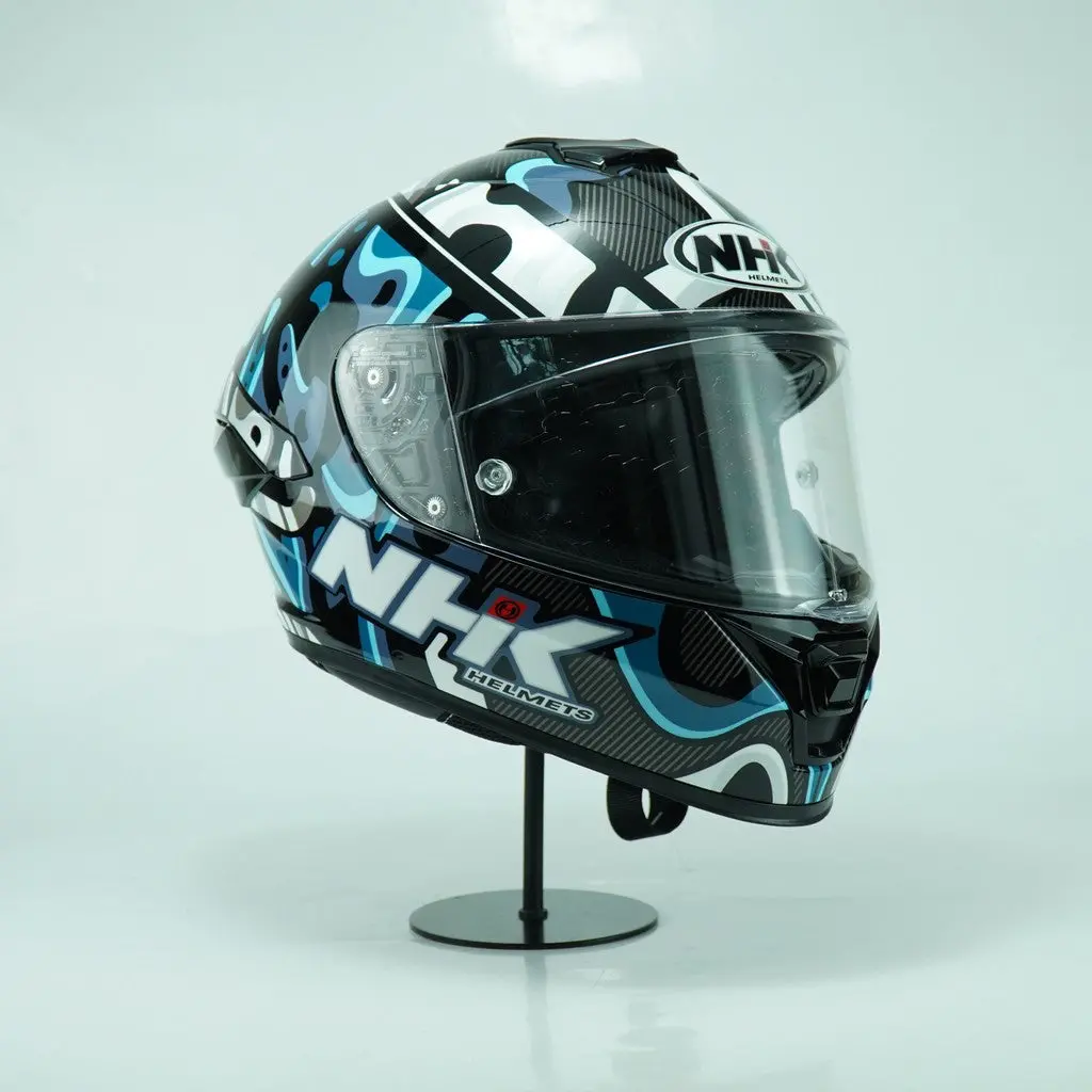Nhk Helmet K5r Sv Nebula (Black/Blue Glossy) 1