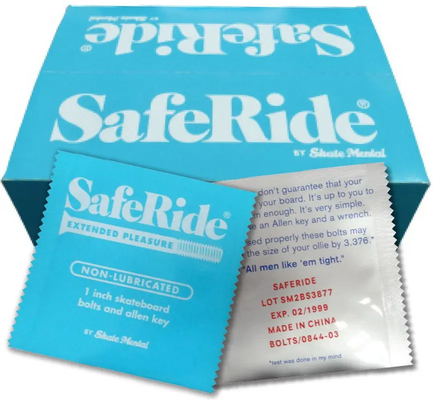 Skate Mental - Safe Ride Bolts 1" 1