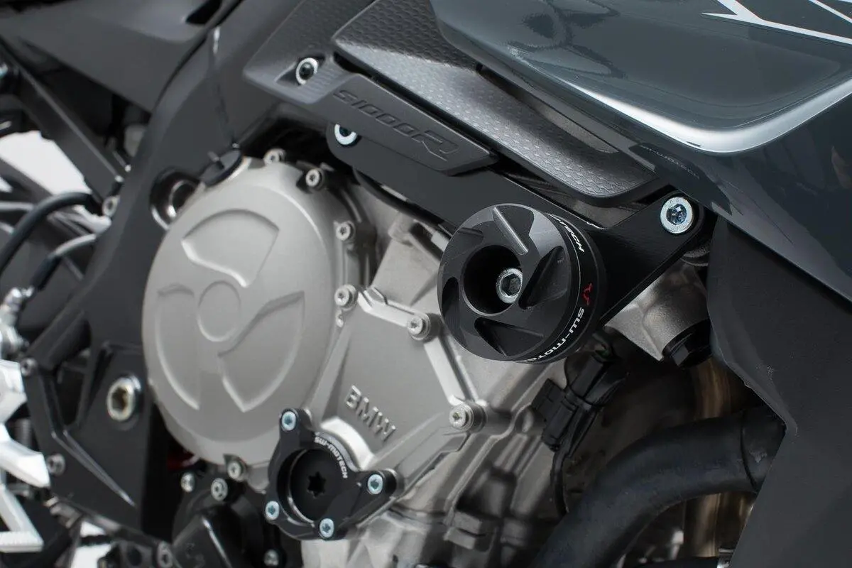 Sw Motech Slider Set (Frame Black) Fits For Bmw S 1000 R ('16-) 1