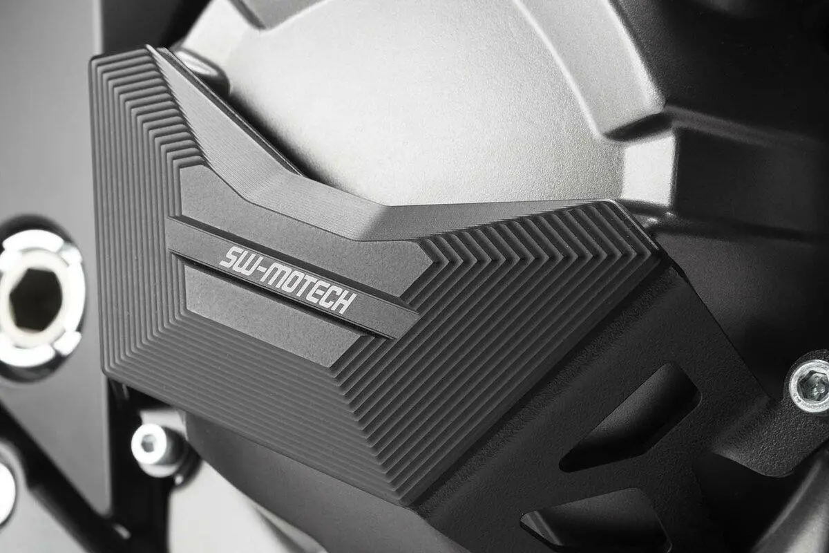 Sw Motech Engine Case Guard (Black) Fits For Kawasaki Z 800 ('12-) 1