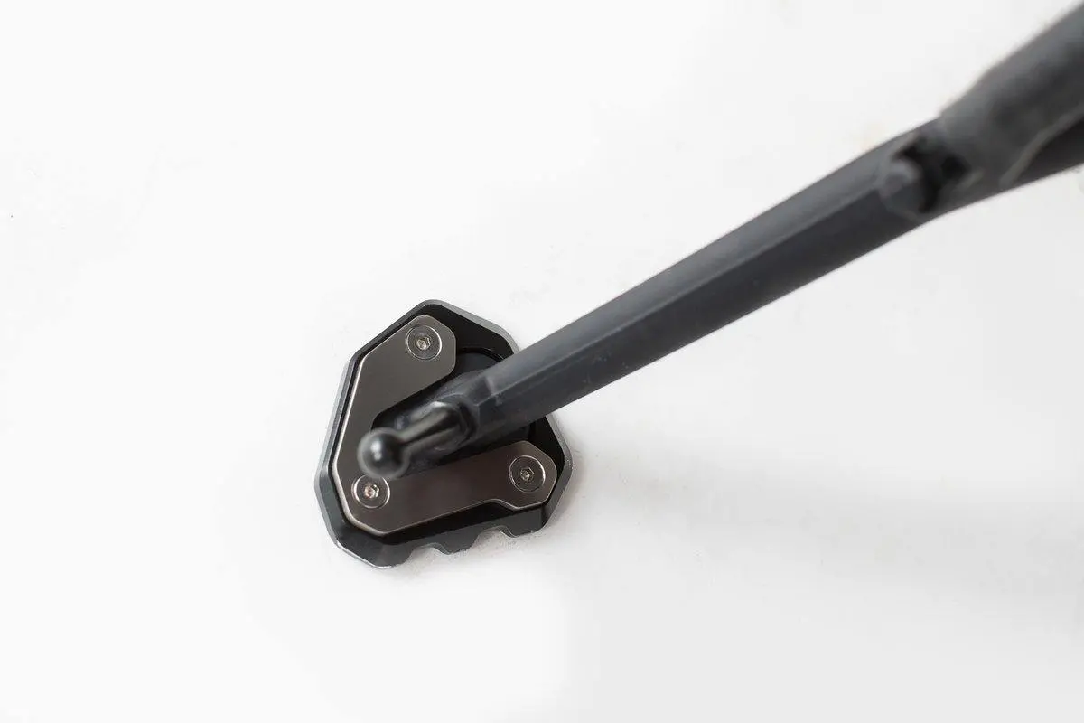 Sw Motech Extension For Side Stand Foot (Black / Silver) Fits For Ktm 1290 Super Duke Gt 1