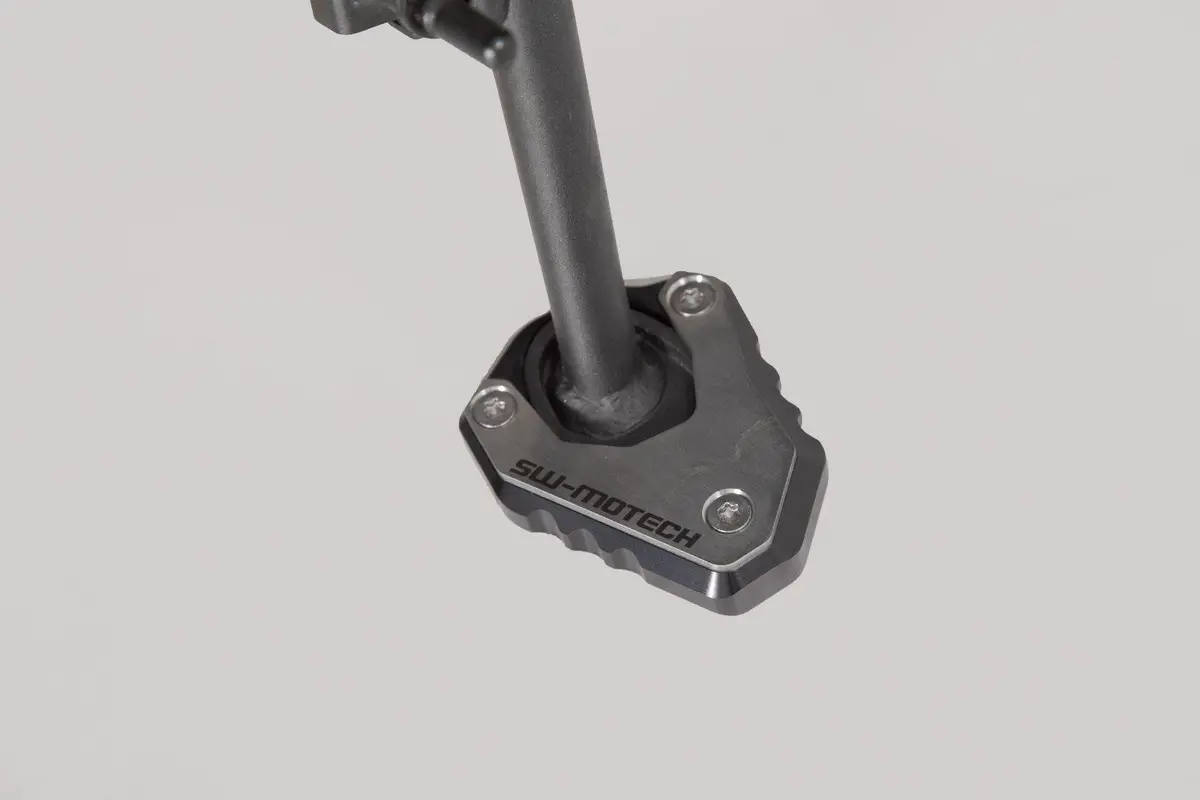 Sw Motech Extension For Side Stand Foot (Black / Silver) Fits For Kawasaki Versys 650 ('15-) 1