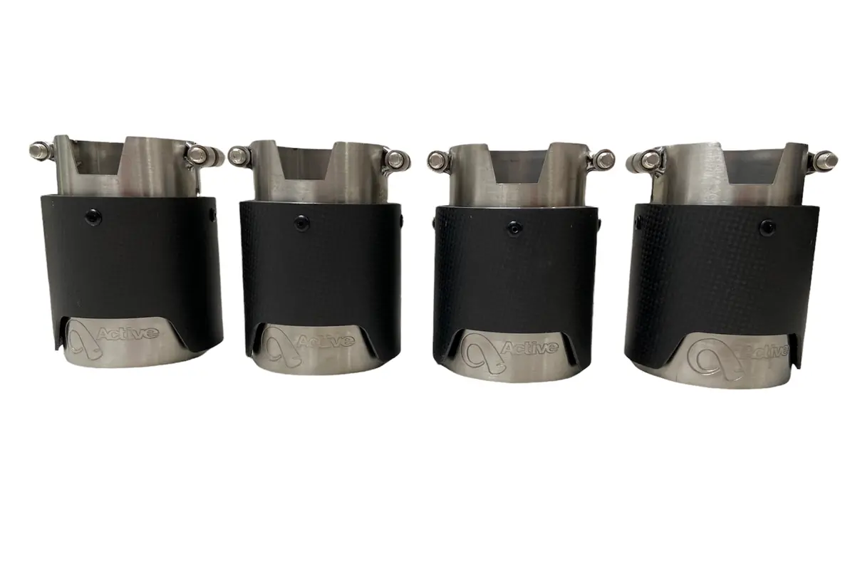 F8x Bmw M3 & M4 Rear Exhaust Tips - For Active Exhausts 1