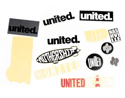 United - Assorted Stickerpack 1