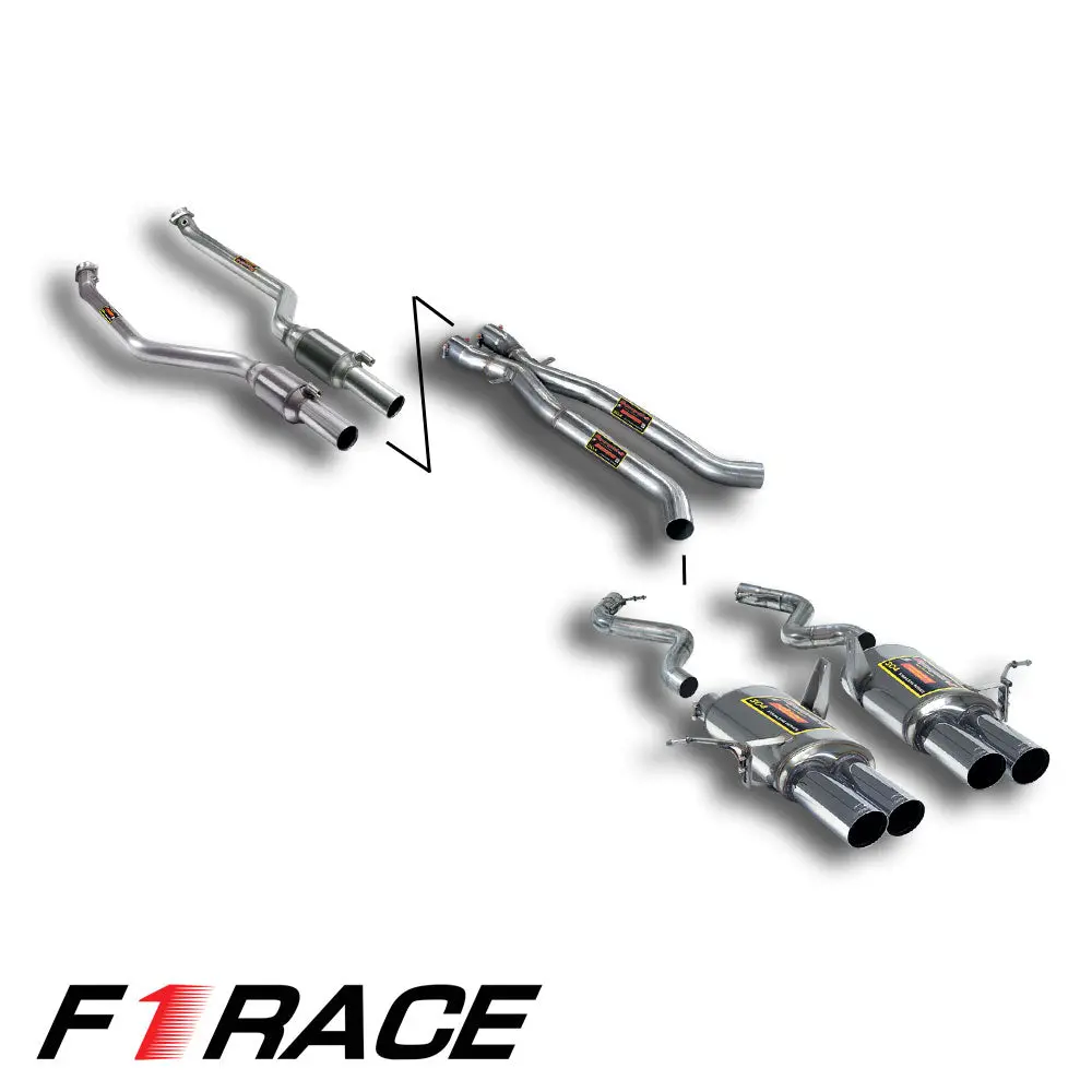 Supersprint Bmw E90 M3 Performance Pack:  F1 Race Gt 1