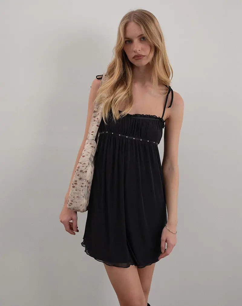Damiera Mini Dress In Black 1