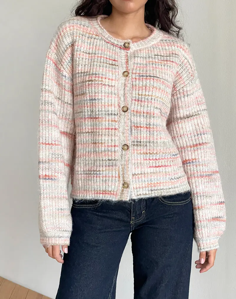 Luciana Cardi In Brushed Knit Multicolour 1